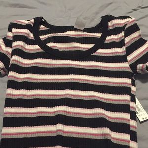Brand new black pink and white and grey shirt